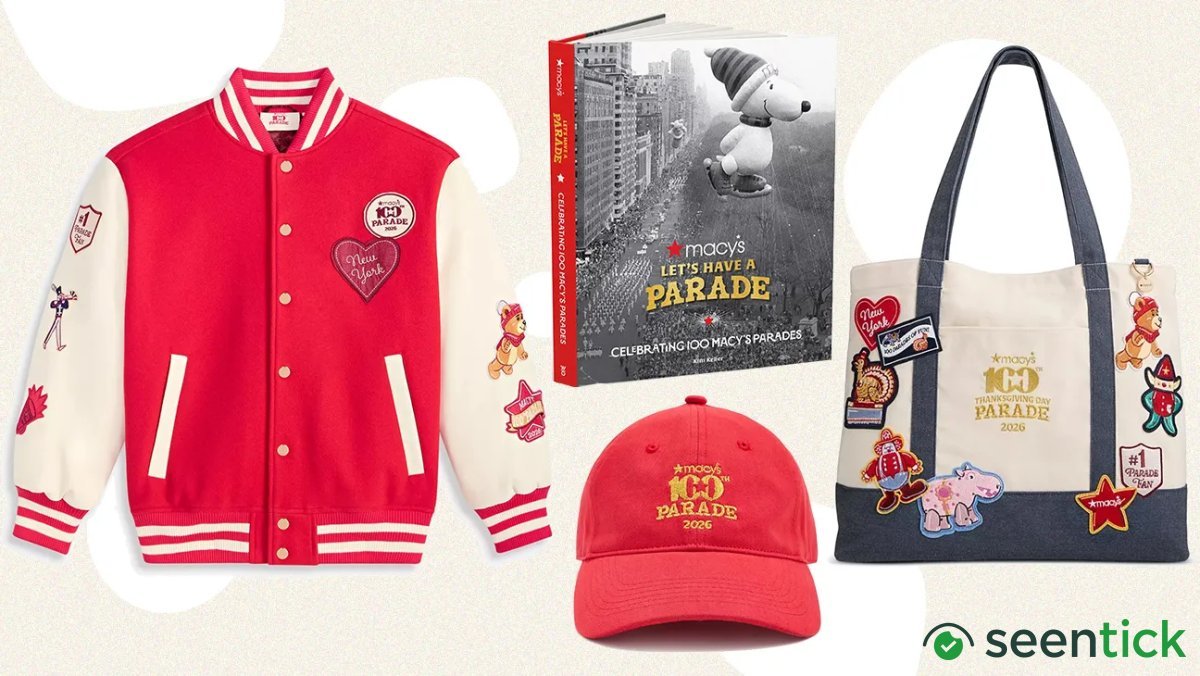 Macy’s Thanksgiving Day Parade Varsity Jacket and Rare Photo Book Among 100th Anniversary Keepsakes