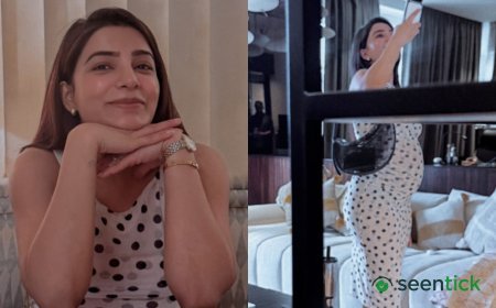 Mom-to-be Samantha Ruth Prabhu flaunts her baby bump, glowing skin in new pics; reacts to fan's baby boy name suggestion
