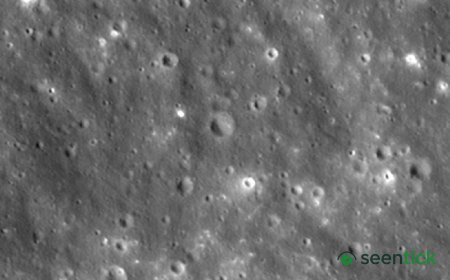NASA Shares Before-And-After Photos Of Moon Crater Made By SpaceX Rocket