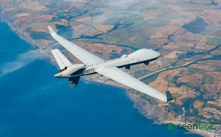 Navy to lease two new MQ-9B Sea Guardian unmanned aircraft with US firm