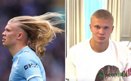 'New season, new trim' - Haaland reveals buzzcut