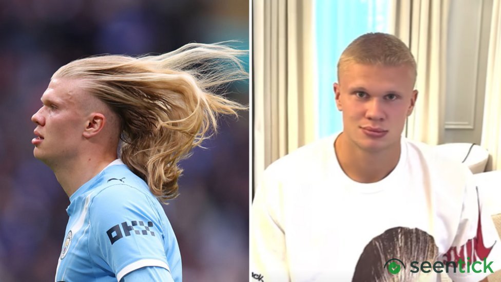 'New season, new trim' - Haaland reveals buzzcut