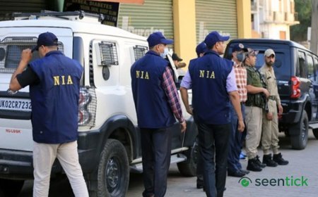 NIA searches 10 locations across Kashmir in cross-border terror conspiracy case