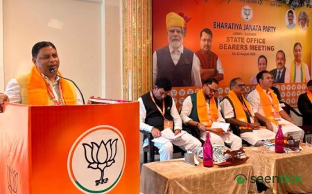 ‘Normalcy returning’: BJP holds its first-ever organisational meet in Srinagar