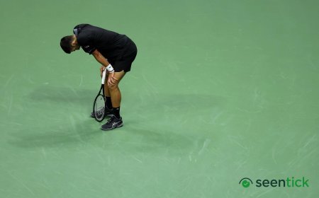 Novak Djokovic Stunned In 1st Round At U.S. Open After Battling Stomach Trouble