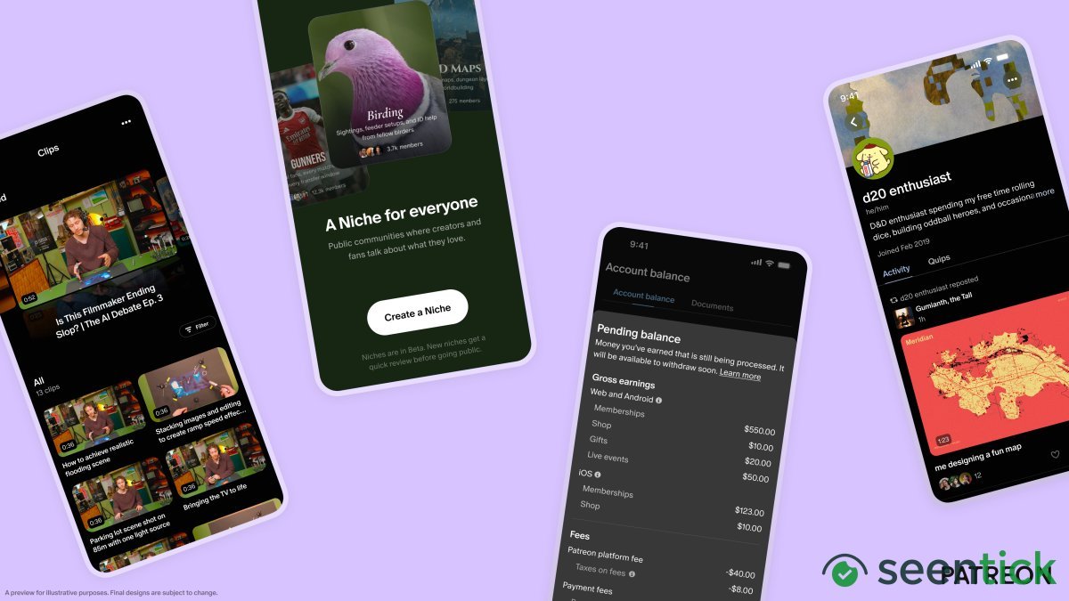 Patreon launches 30 new creator features, including short-form Clips and revamped discovery