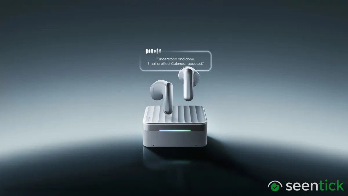 Plaud’s new earphones come with an eSIM-enabled case for talking to AI agents