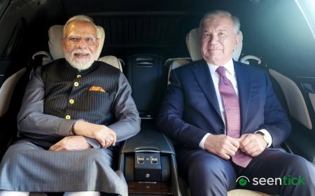 PM Narendra Modi flags ‘shared vision’ in Tashkent: Trade and culture to energy, defence