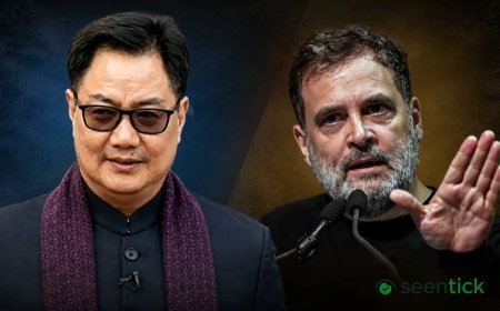 Rahul Gandhi slams Centre over ‘police brutality’, Rijiju lists Congress-era incidents