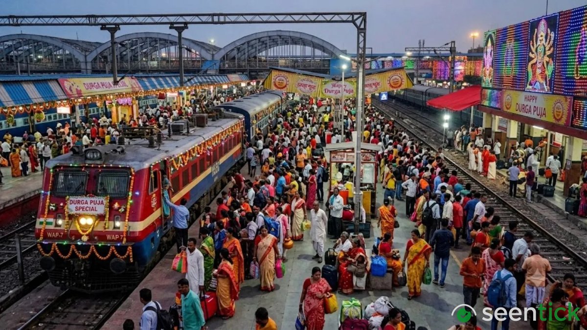 Railways’ plan for Durga Puja rush: Special trains on key routes to Bengal