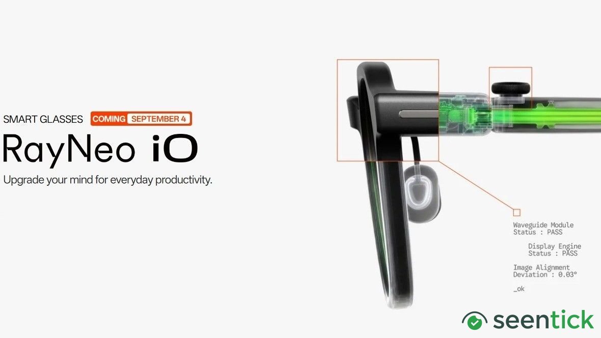RayNeo holds nothing back with iO smart glasses HUD and the pure cinema GT Max