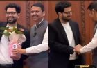 Samay Raina felicitated by Maharashtra CM Devendra Fadnavis, jokes about his past run-in with cyber cell. Watch