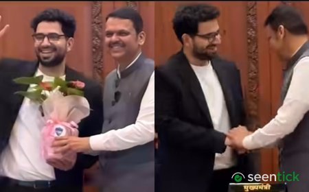 Samay Raina felicitated by Maharashtra CM Devendra Fadnavis, jokes about his past run-in with cyber cell. Watch