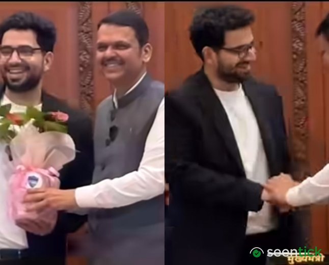 Samay Raina felicitated by Maharashtra CM Devendra Fadnavis, jokes about his past run-in with cyber cell. Watch