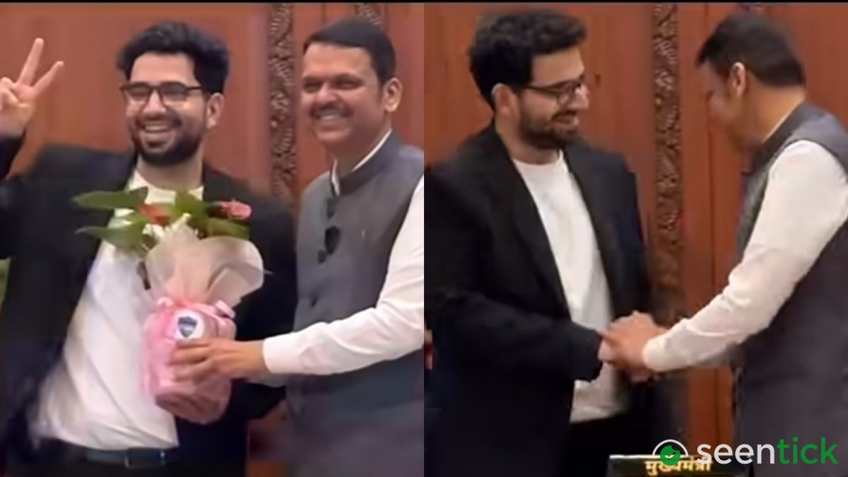Samay Raina felicitated by Maharashtra CM Devendra Fadnavis, jokes about his past run-in with cyber cell. Watch