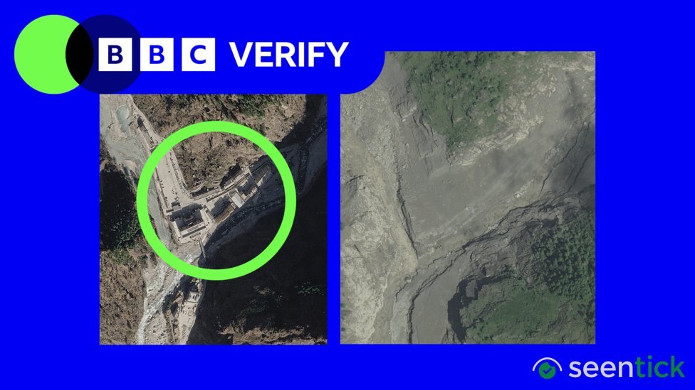 Satellite images reveal scale of flood devastation in Nepal villages