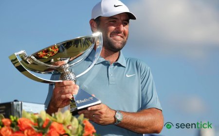 Scottie Scheffler Finishes Season With Tour Championship Victory