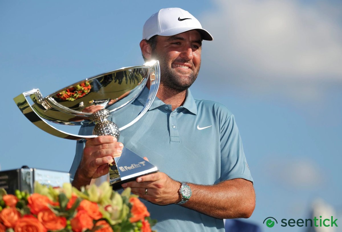 Scottie Scheffler Finishes Season With Tour Championship Victory