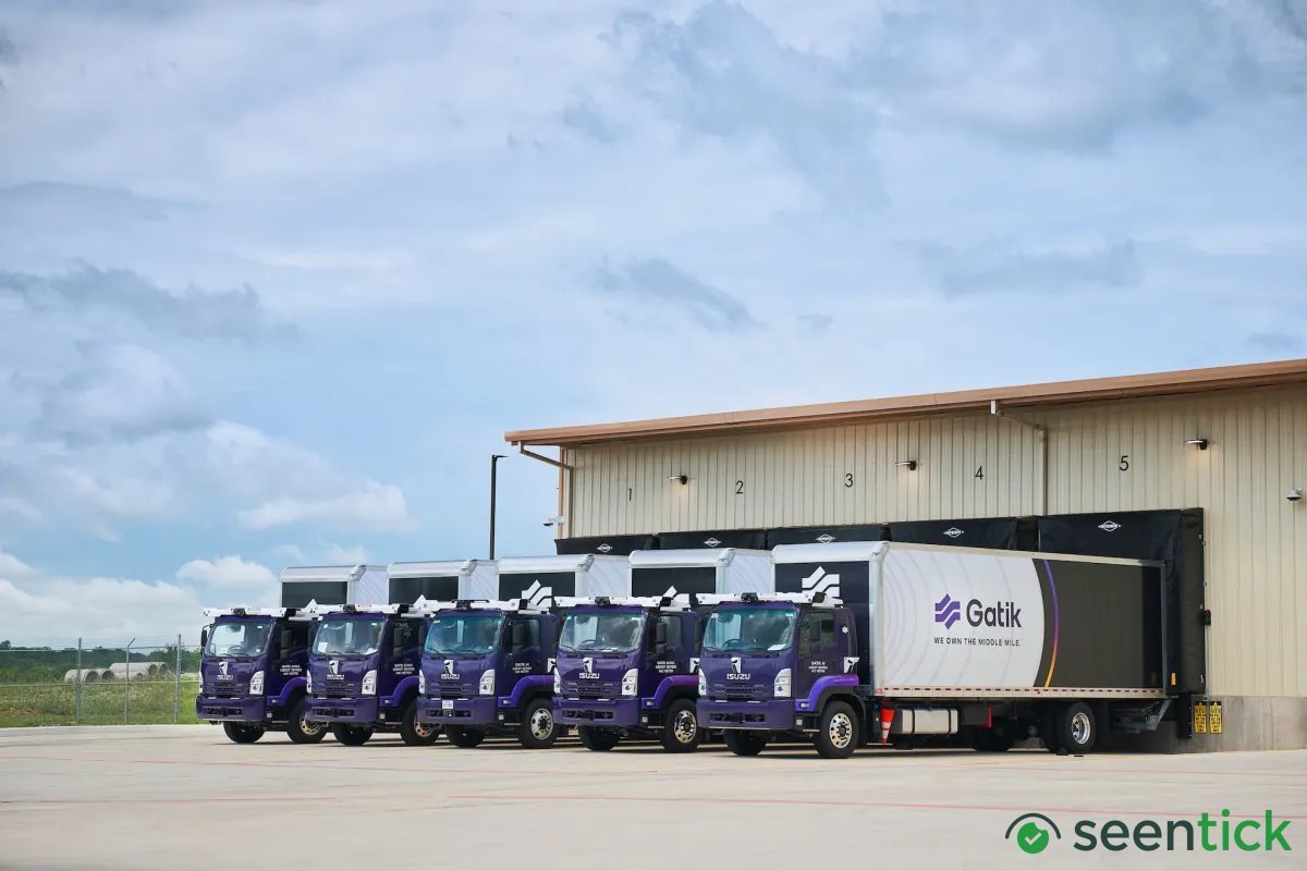 Self-driving truck startup Gatik raises $200M following PepsiCo deal