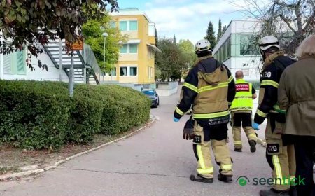 Several injured after sword attack at Swedish school