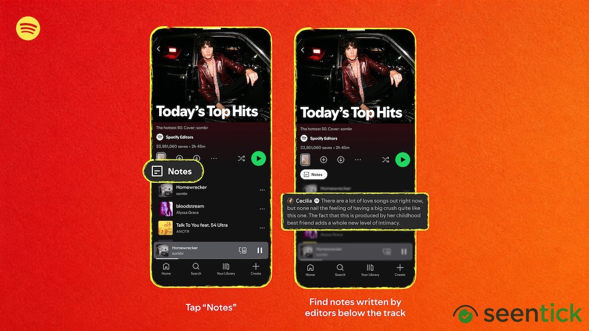 Spotify’s new Playlist Notes let users and editors explain their song picks