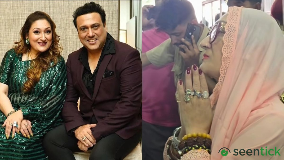 Sunita Ahuja seeks blessings at Khatu Shyam temple amid divorce buzz with Govinda. Watch