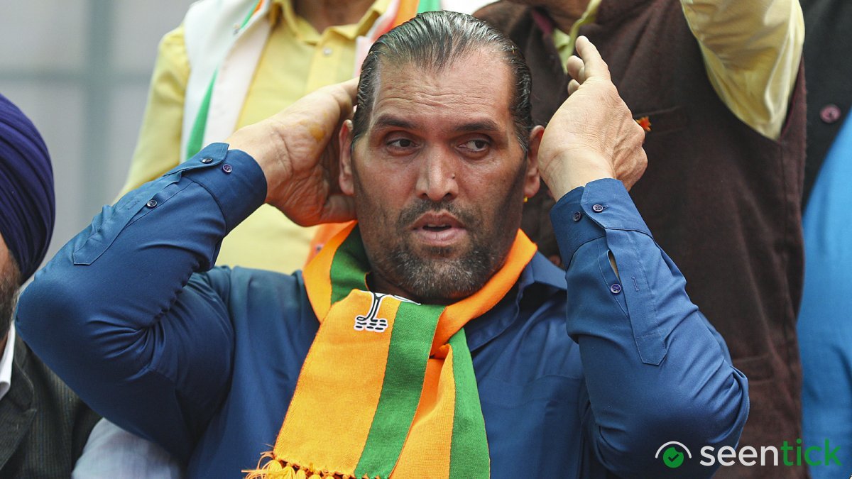 The Great Khali escapes unhurt after car accident in Haryana, says he ‘didn't want to make it a big deal’