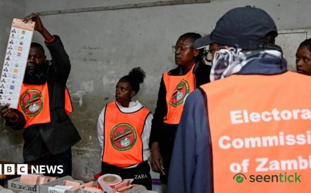 Top Zambian opposition figures arrested days after presidential vote