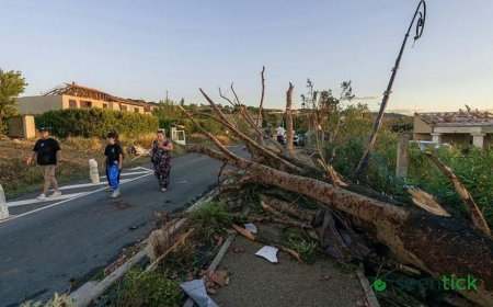 Tornado tears through French village, leaving dozens hurt and homes ravaged