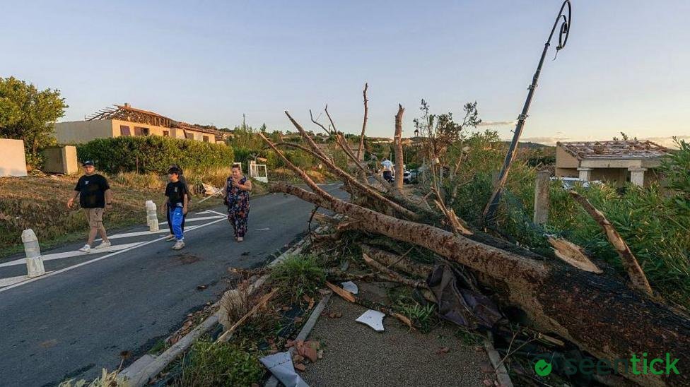 Tornado tears through French village, leaving dozens hurt and homes ravaged
