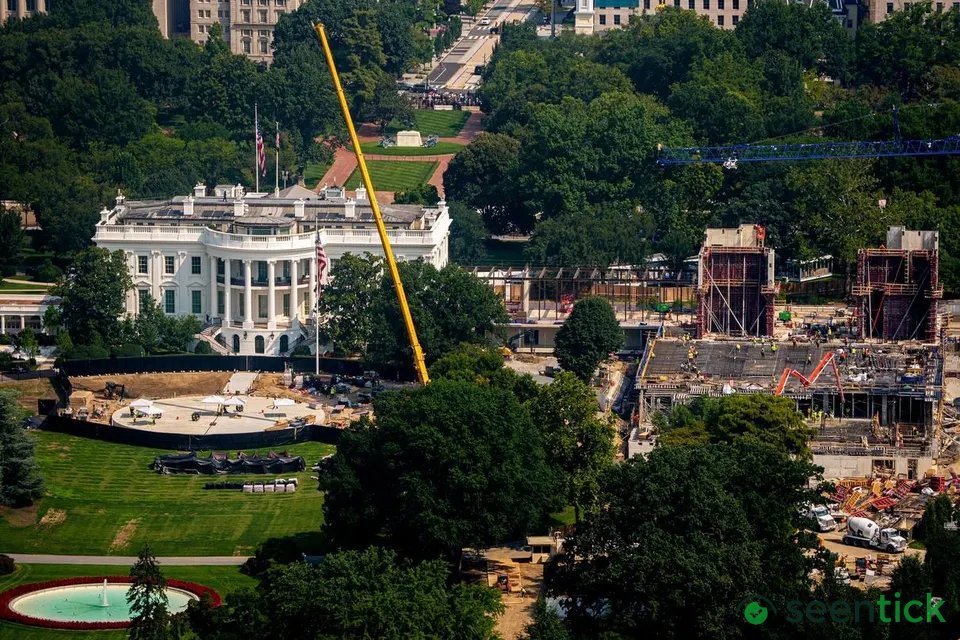 Trump Again Claims Taxpayers Aren't On The Hook For Ballroom—But Contractor Says Otherwise