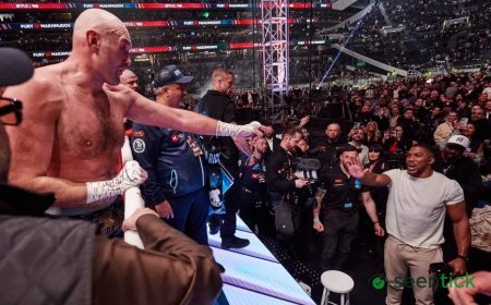 Tyson Fury Vs. Anthony Joshua: Matchroom Sets Terms For U.S. Fight