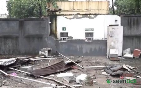Unauthorised structures outside Pakistan High Commission demolished in Delhi