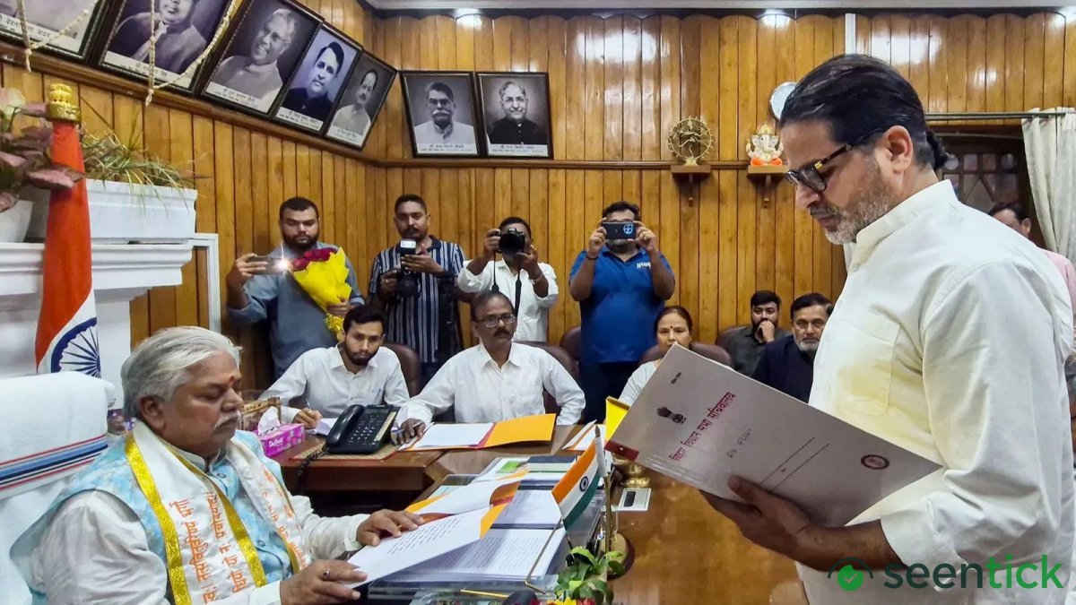 ‘Will try to live up to expectations’: Prashant Kishor takes oath as MLA