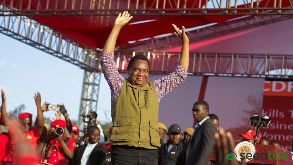 Zambia's president wins second term with 60% of the vote