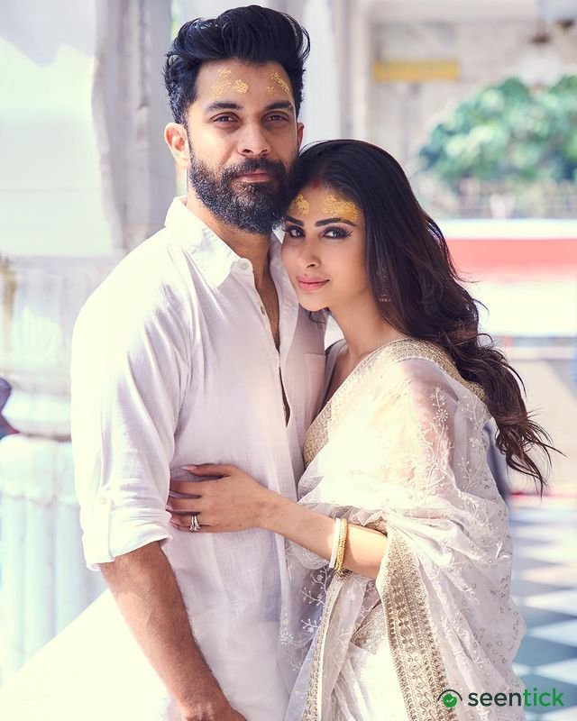 Suraj Nambiar and Mouni Roy
