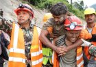 'A rare moment of joy': Nepal tunnel rescues bring hope for more flood survivors