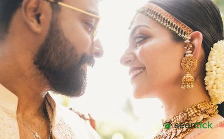 Ahaana Krishna introduces ‘best friend, boyfriend, now husband’ Nimish Ravi in intimate 1st pics from Kovalam wedding
