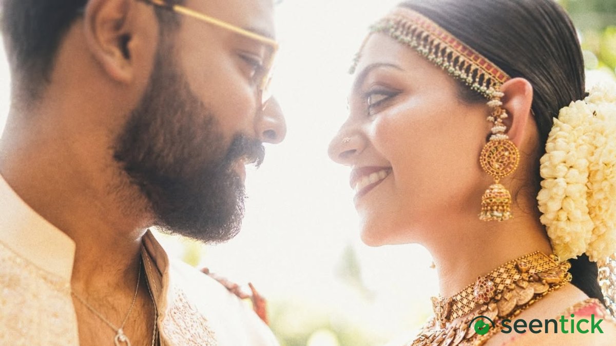 Ahaana Krishna introduces ‘best friend, boyfriend, now husband’ Nimish Ravi in intimate 1st pics from Kovalam wedding