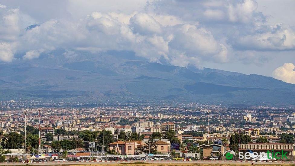 Ash from Mount Etna grounds flights at Sicily airport