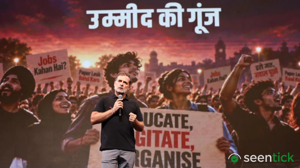 At Indore event, Rahul theory on why Modi-Shah ‘system’ is against students