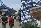 Bridge under construction comes crashing down in Bihar, worker’s leg crushed