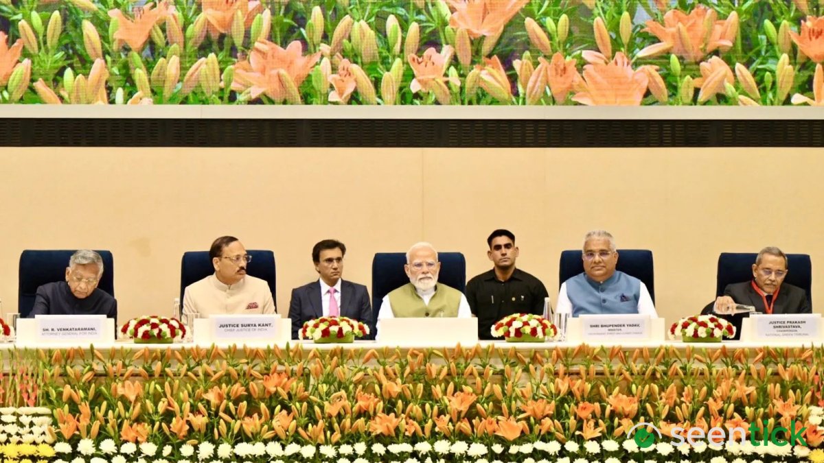 Carbon emission blame unfairly put on developing nations: PM Modi at NGT international conference