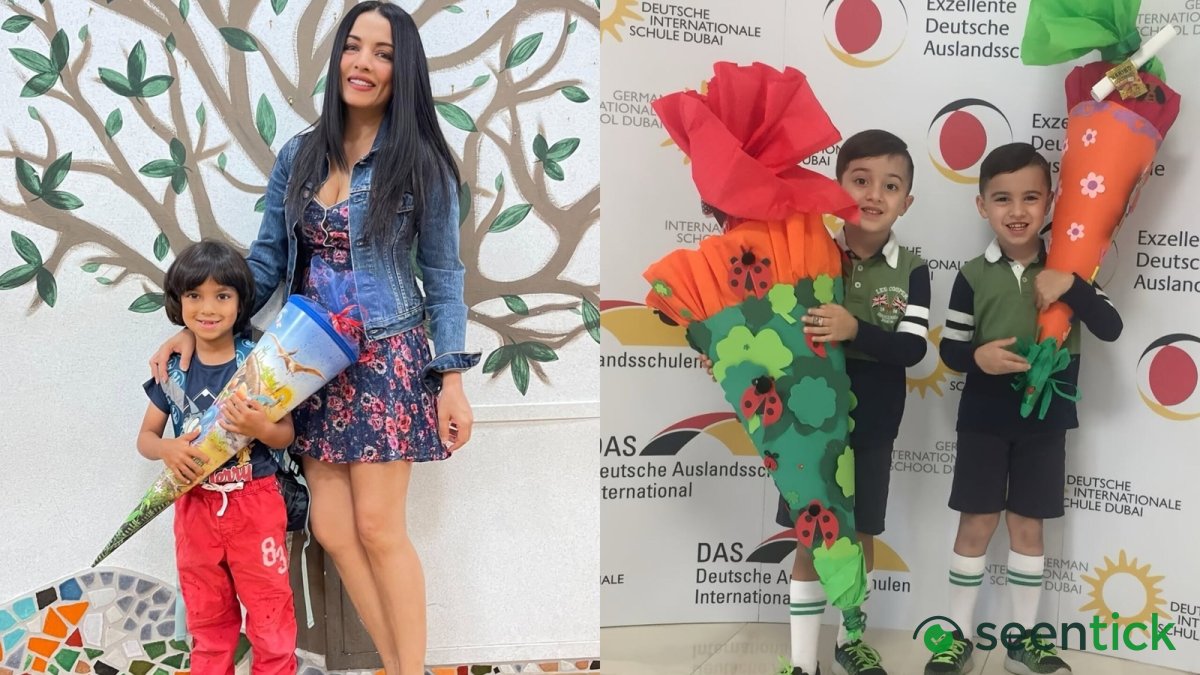 Celina Jaitly gets emotional as sons begin new school year amid divorce battle: ‘Never have to choose between mom, dad’