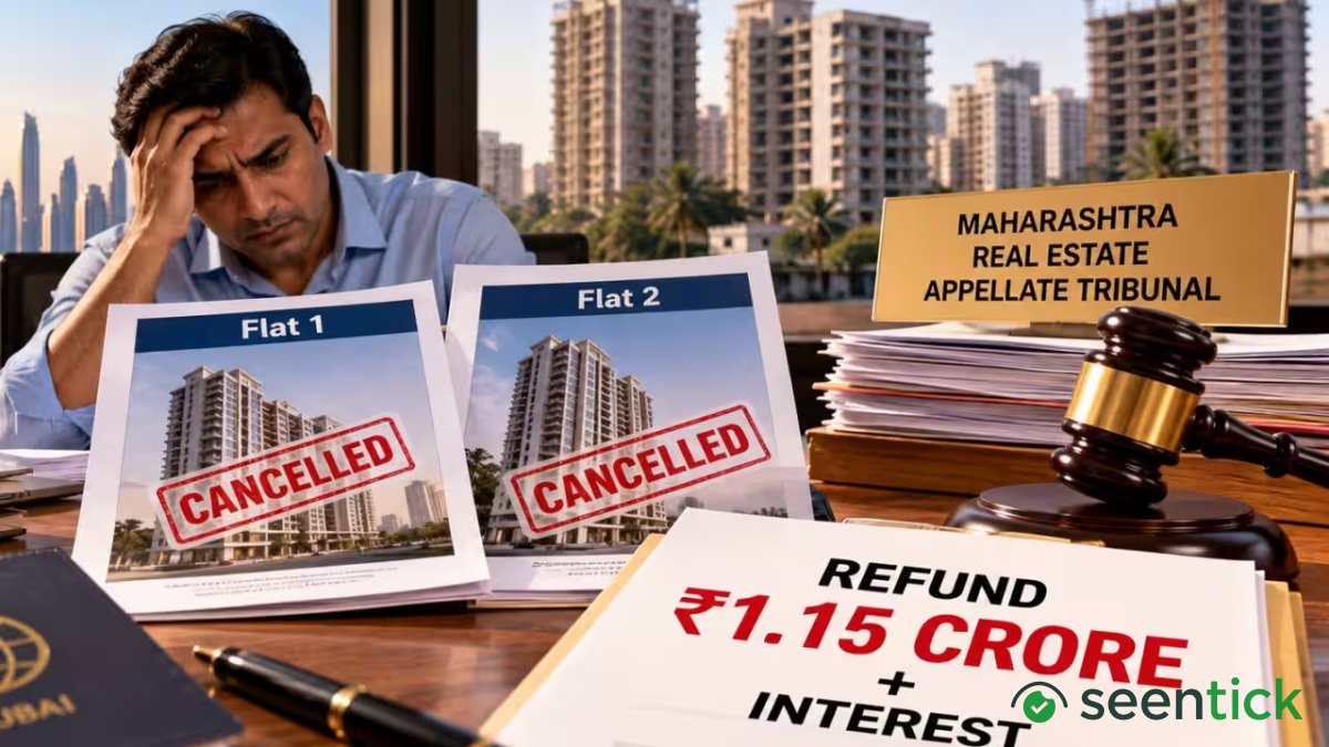 Dubai-based Indian cancelled 2 flats, builder claims deductions; why MahaREAT ordered full refund