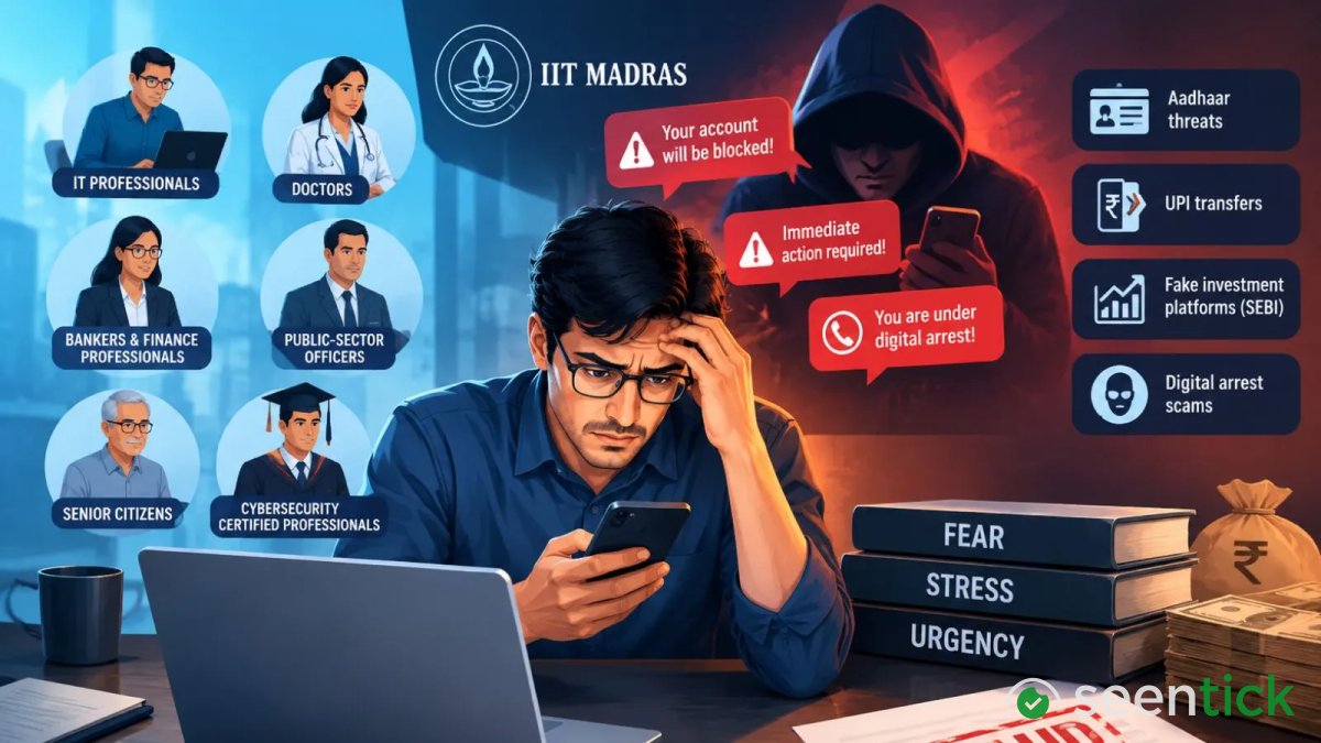'Engineered brain freeze': How cyber fraudsters exploit fear and stress