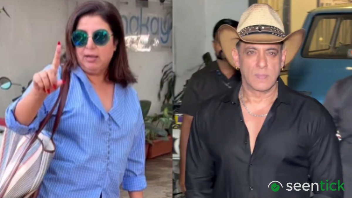 Farah Khan asks photographers not to click her from inappropriate angle: 'Salman bhai ne bola na…'