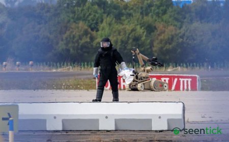 Germany says Russia behind Leipzig airport drone attack