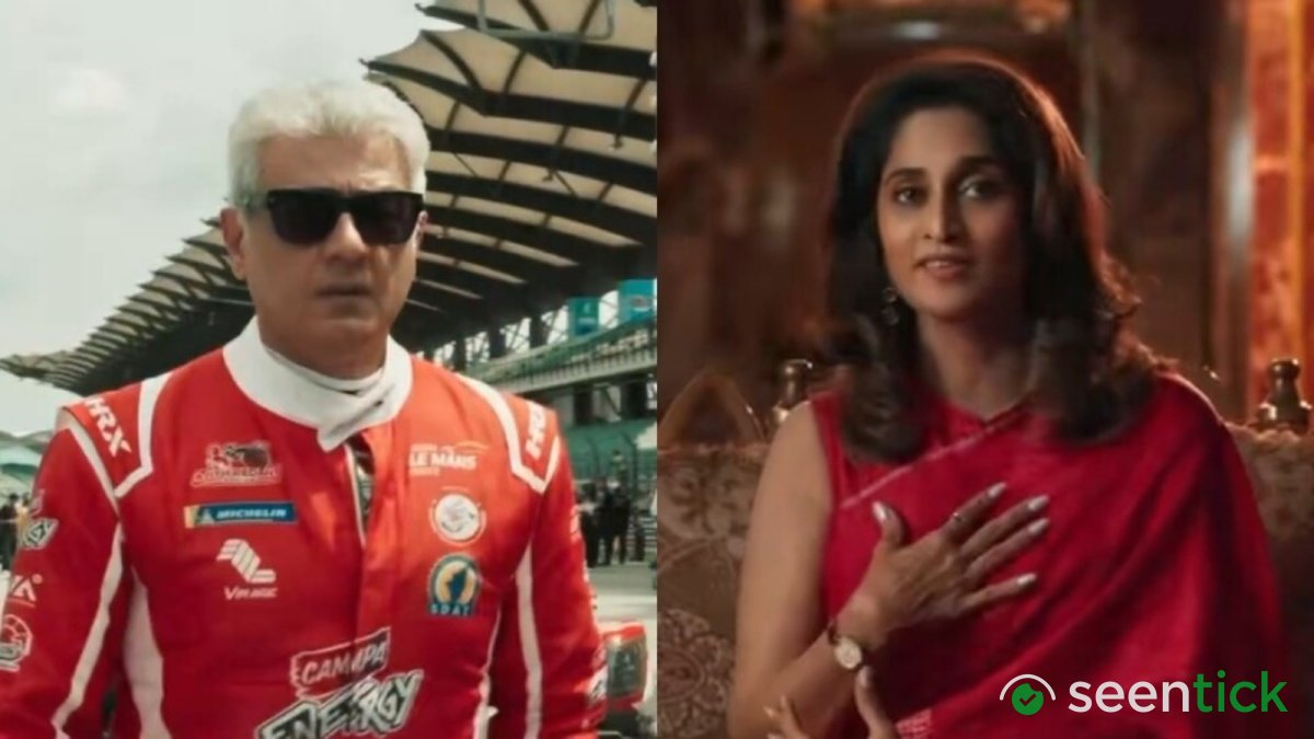 Gladiators trailer: Shalini admits to feeling nervous when she sees husband Ajith Kumar on the race track. Watch