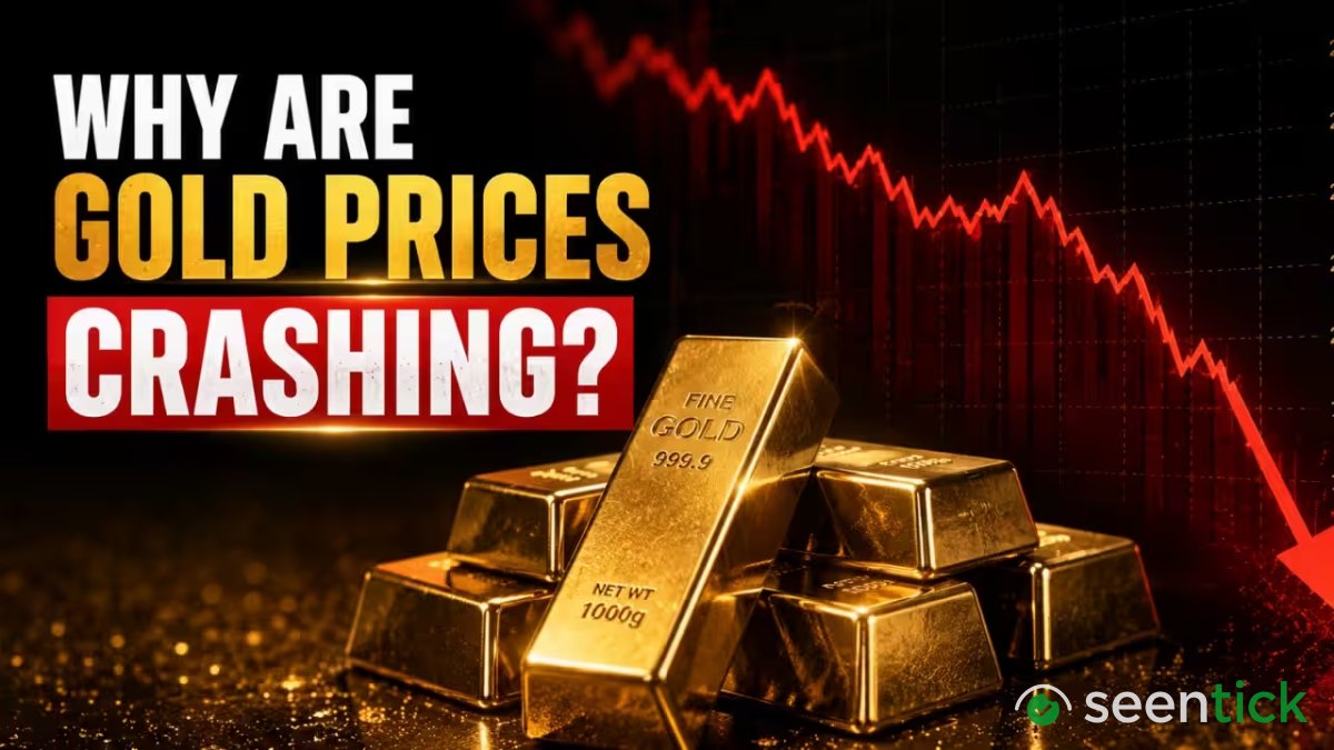 Gold price crash today: Why is MCX Gold down over 2% & what should you do? Explained
